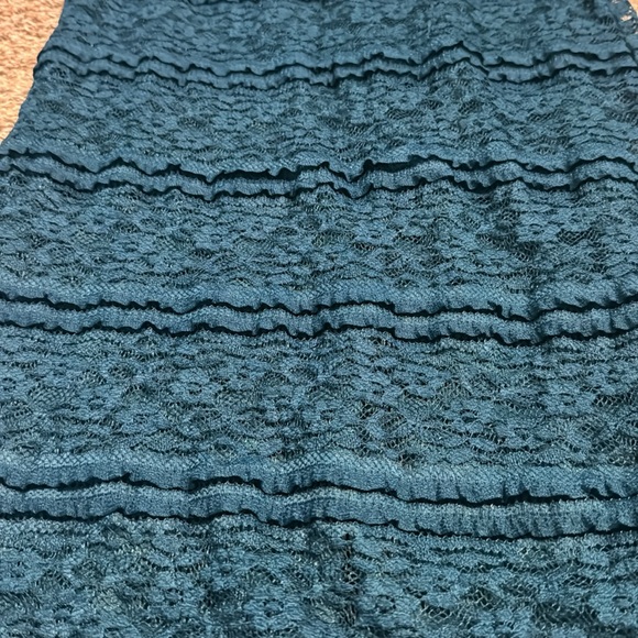 ✨BRAND NEW NEVER WORN✨ Forever 21 Teal Bodycon Dress Size Small - Picture 3 of 4